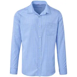 Men Long Sleeve Aston Light Blue